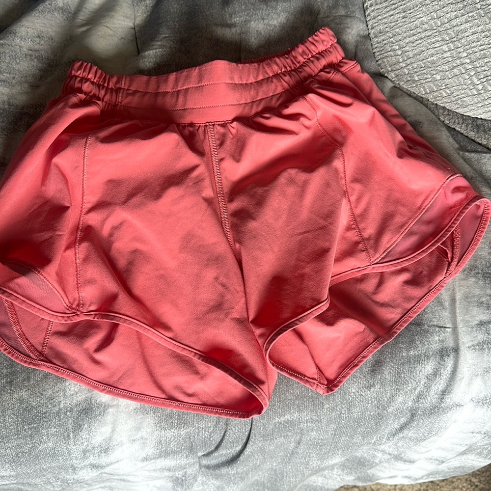 Light Coral LULU Shorts